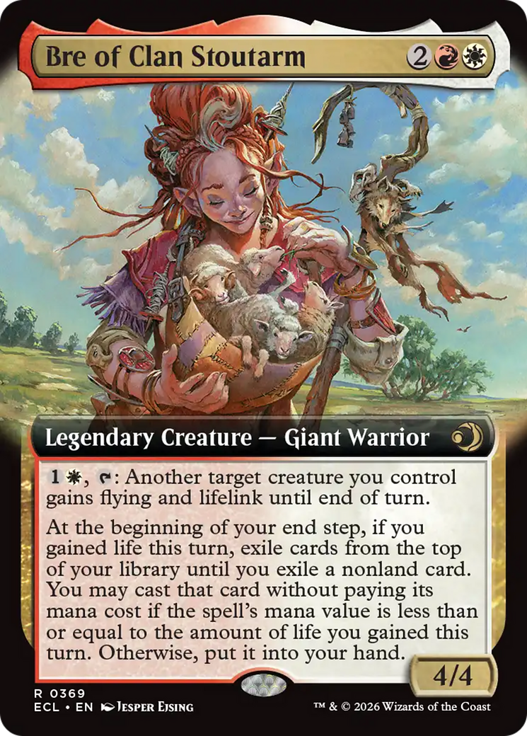 Bre do Clã Braço D'Aço / Bre of Clan Stoutarm - Magic: The Gathering - MoxLand