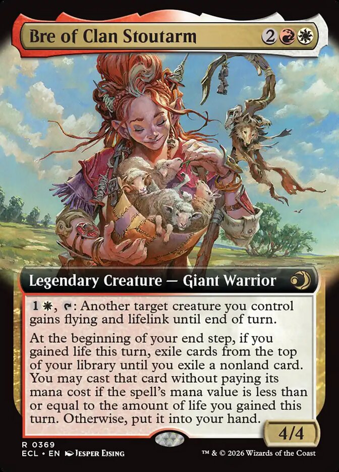 Bre do Clã Braço D'Aço / Bre of Clan Stoutarm - Magic: The Gathering - MoxLand