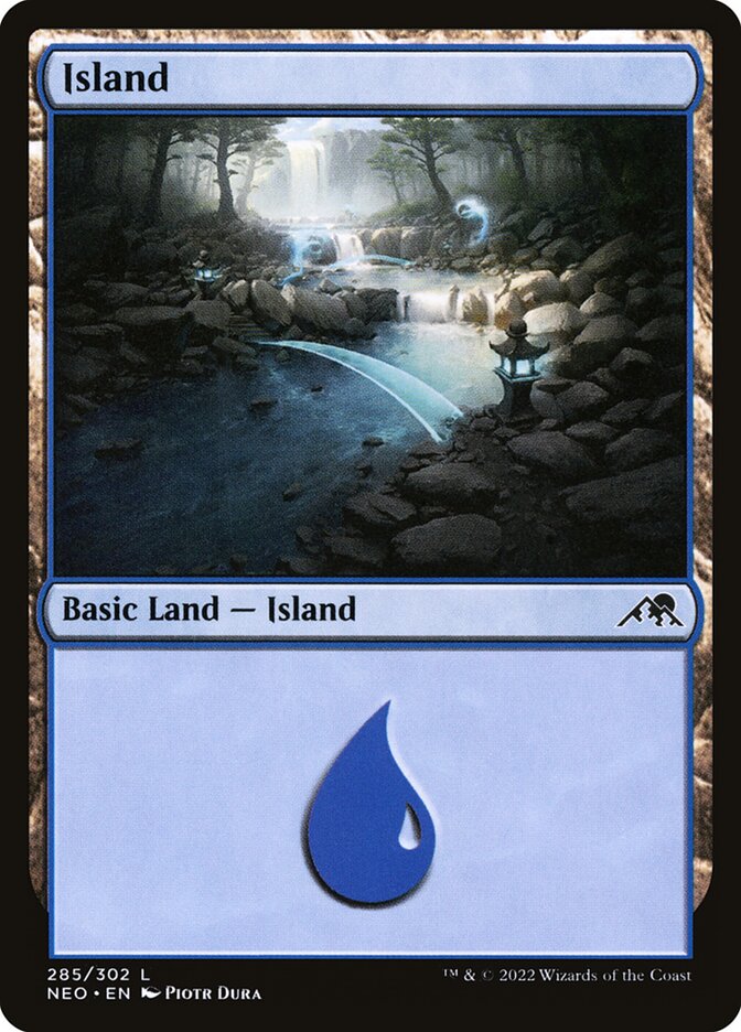 Ilha / Island - Magic: The Gathering - MoxLand