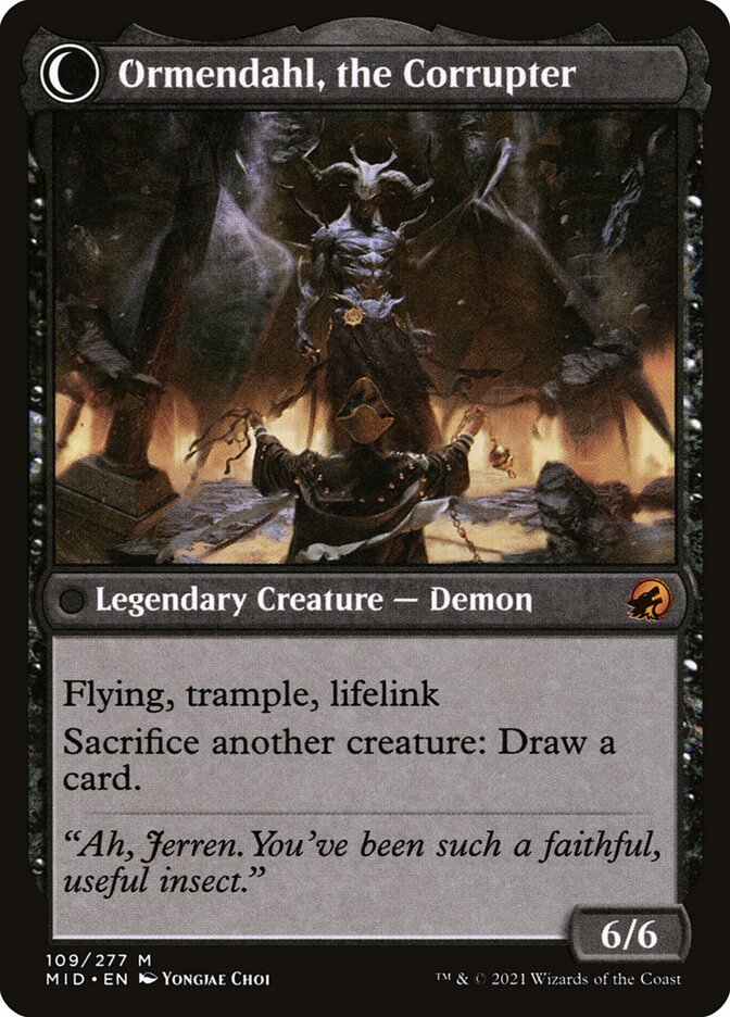 Jerren, Bispo Corrompido / Jerren, Corrupted Bishop - Magic: The Gathering - MoxLand