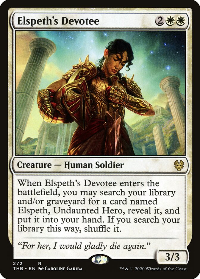 Devota de Elspeth / Elspeth's Devotee - Magic: The Gathering - MoxLand