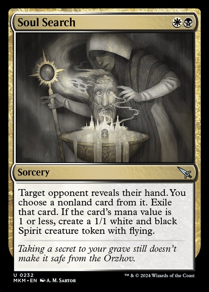 Exame de Consciência / Soul Search - Magic: The Gathering - MoxLand