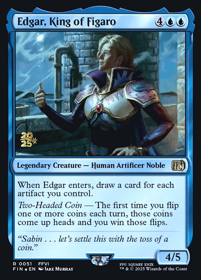 Edgar, King of Figaro - Magic: The Gathering - MoxLand