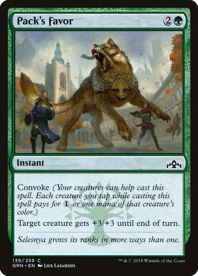 Favor da Alcateia / Pack's Favor - Magic: The Gathering - MoxLand