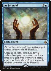Como Predito / As Foretold - Magic: The Gathering - MoxLand