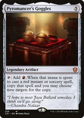 Óculos da Piromante / Pyromancer's Goggles - Magic: The Gathering - MoxLand