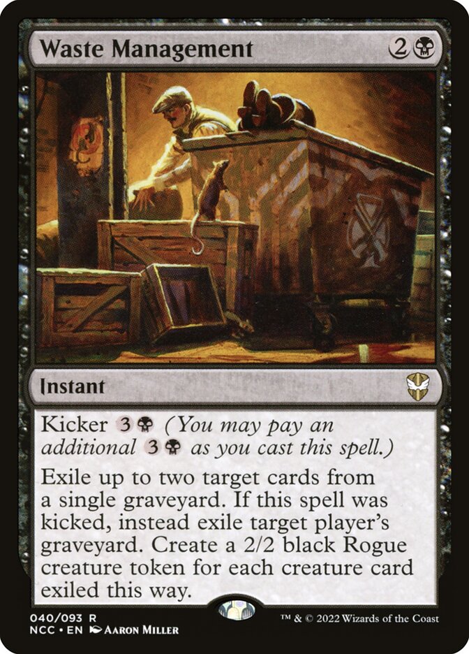 Gerenciamento de Dejetos / Waste Management - Magic: The Gathering - MoxLand