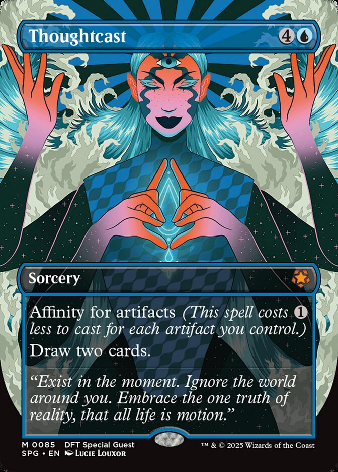 Conjurado por Pensamento / Thoughtcast - Magic: The Gathering - MoxLand