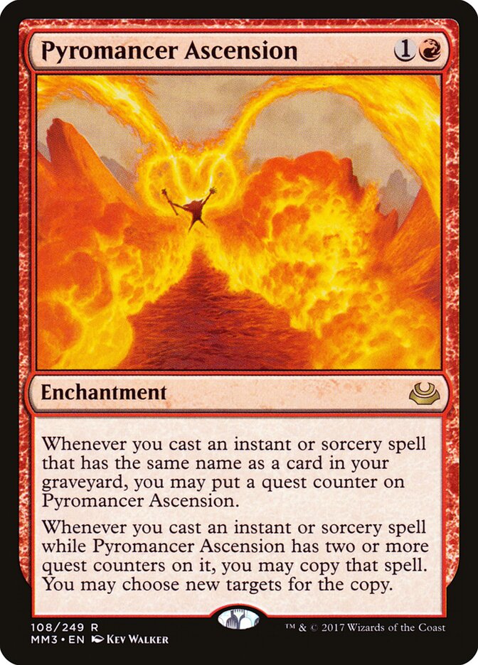 Ascensão do Piromante / Pyromancer Ascension - Magic: The Gathering - MoxLand