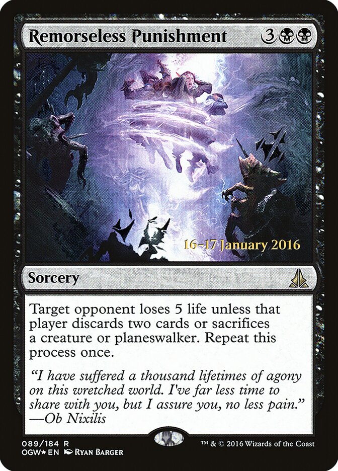 Punição sem Remorso / Remorseless Punishment - Magic: The Gathering - MoxLand