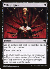 Ritos da Vila / Village Rites - Magic: The Gathering - MoxLand