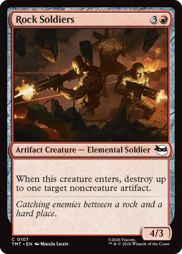 Rock Soldiers - Magic: The Gathering - MoxLand