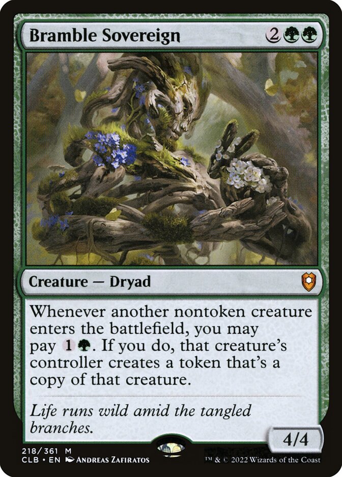 Soberana do Espinheiro / Bramble Sovereign - Magic: The Gathering - MoxLand