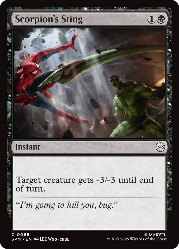 Scorpion's Sting - Magic: The Gathering - MoxLand