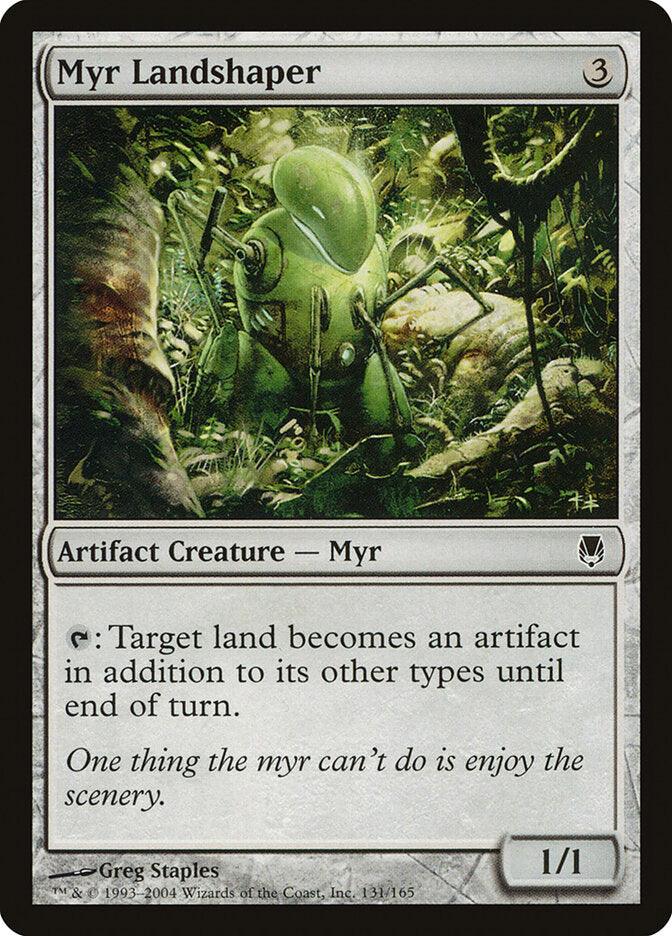Myr Moldaterreno / Myr Landshaper - Magic: The Gathering - MoxLand