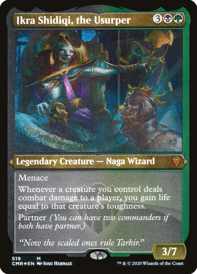 Ikra Shidiqi, a Usurpadora / Ikra Shidiqi, the Usurper - Magic: The Gathering - MoxLand