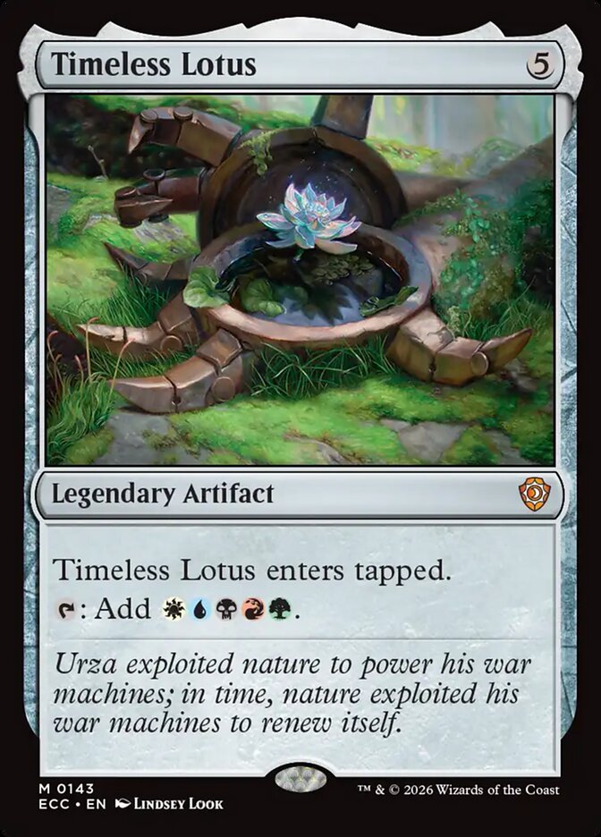 Lótus Atemporal / Timeless Lotus - Magic: The Gathering - MoxLand