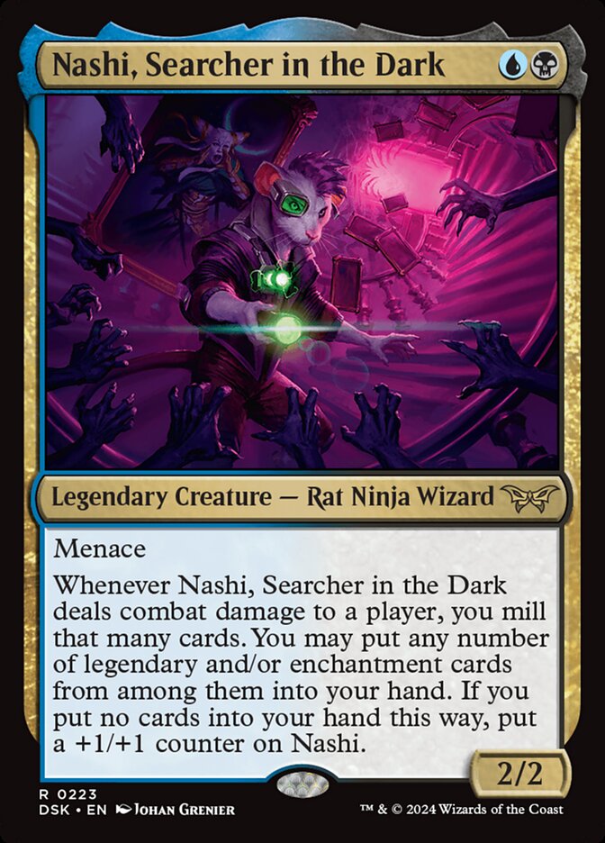 Nashi, Buscador na Escuridão / Nashi, Searcher in the Dark - Magic: The Gathering - MoxLand