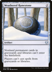 Pedra Rúnica Desbotada / Weathered Runestone - Magic: The Gathering - MoxLand