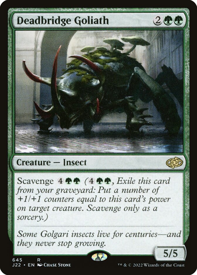 Golias de Ponte Mortífera / Deadbridge Goliath - Magic: The Gathering - MoxLand