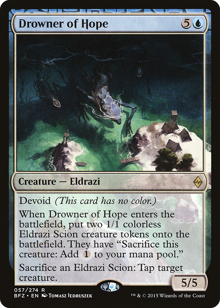 Afogador da Esperança / Drowner of Hope - Magic: The Gathering - MoxLand