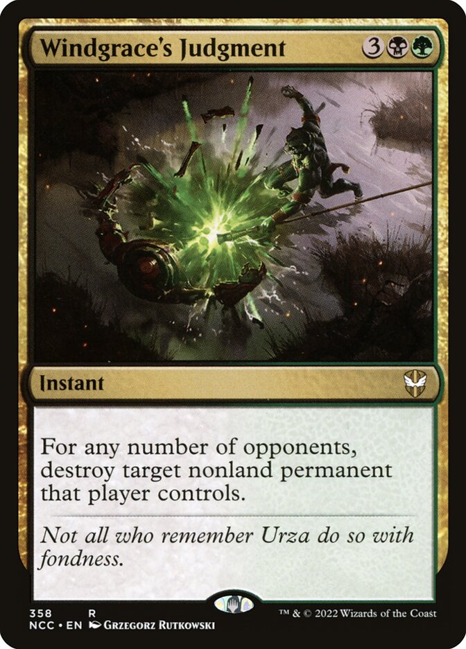 Julgamento de Windgrace / Windgrace's Judgment - Magic: The Gathering - MoxLand
