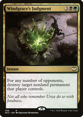 Julgamento de Windgrace / Windgrace's Judgment - Magic: The Gathering - MoxLand