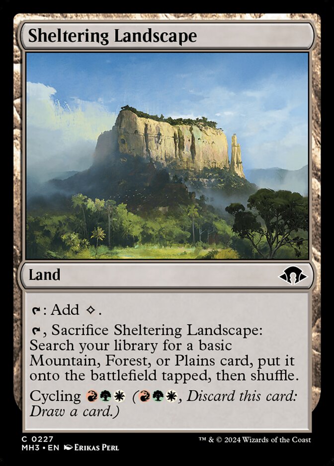 Paisagem Protetora / Sheltering Landscape - Magic: The Gathering - MoxLand