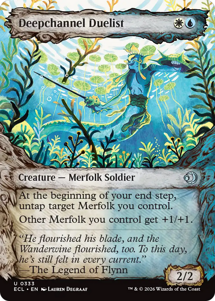 Duelista dos Canais Profundos / Deepchannel Duelist - Magic: The Gathering - MoxLand