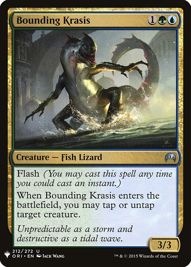 Krasis Saltador / Bounding Krasis - Magic: The Gathering - MoxLand