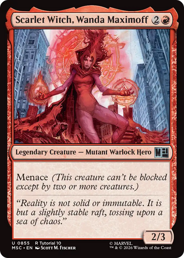 Scarlet Witch, Wanda Maximoff - Magic: The Gathering - MoxLand