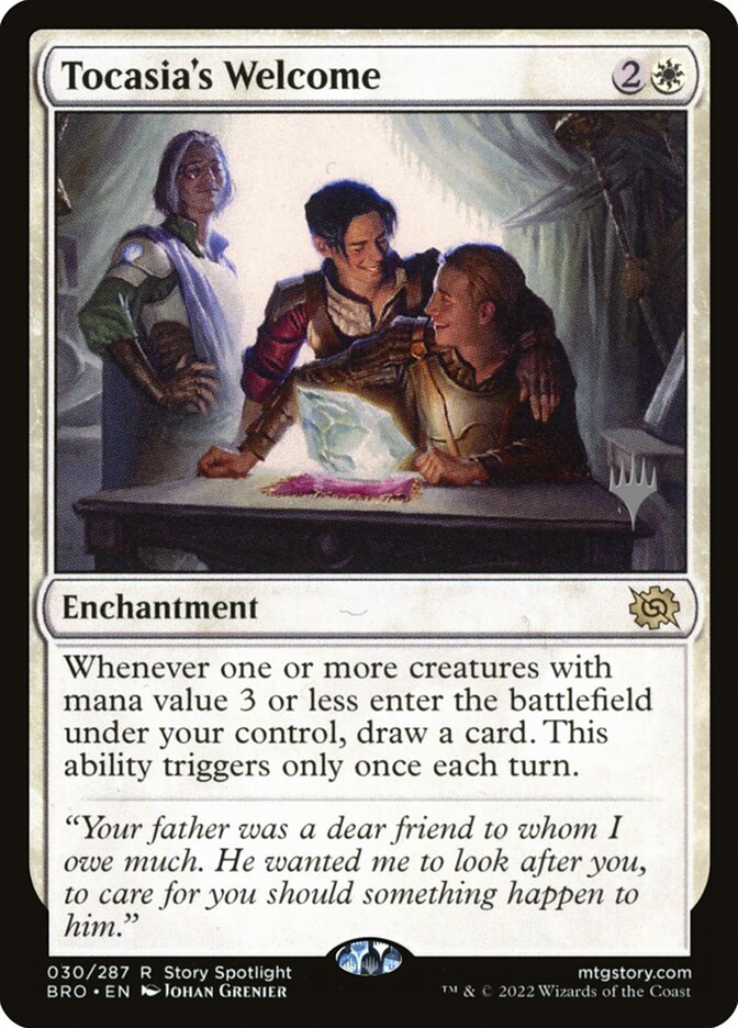Boas-vindas de Tocasia / Tocasia's Welcome - Magic: The Gathering - MoxLand