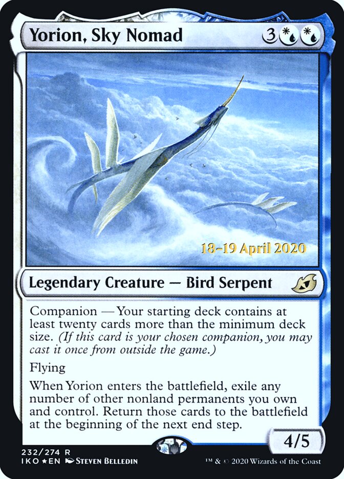 Yorion, Nômade Celeste / Yorion, Sky Nomad - Magic: The Gathering - MoxLand