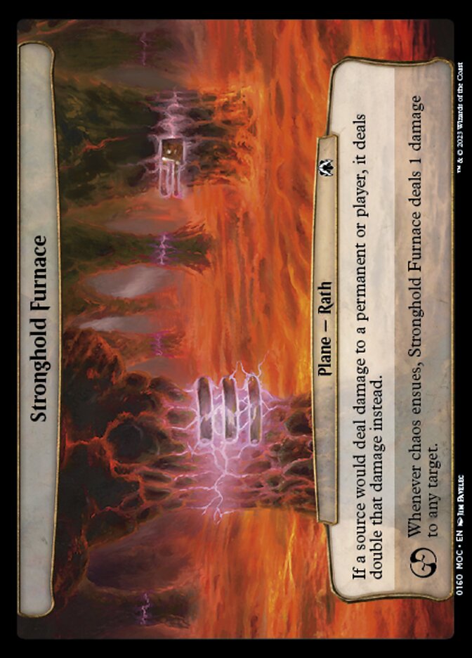 Fornalha da Fortaleza / Stronghold Furnace - Magic: The Gathering - MoxLand