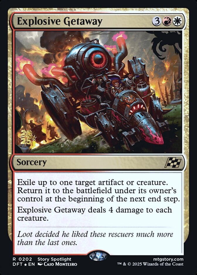 Explosive Getaway - Magic: The Gathering - MoxLand