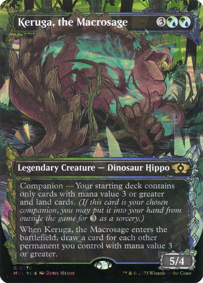 Keruga, o Macrossábio / Keruga, the Macrosage - Magic: The Gathering - MoxLand