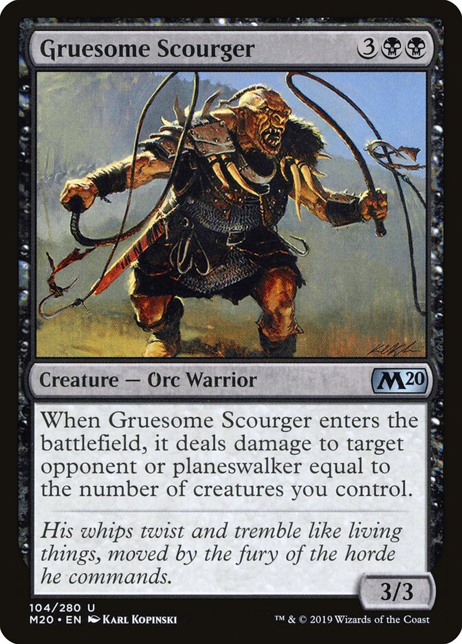 Flagelador Horripilante / Gruesome Scourger - Magic: The Gathering - MoxLand