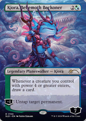 Kiora, Invocadora de Behemoths / Kiora, Behemoth Beckoner - Magic: The Gathering - MoxLand