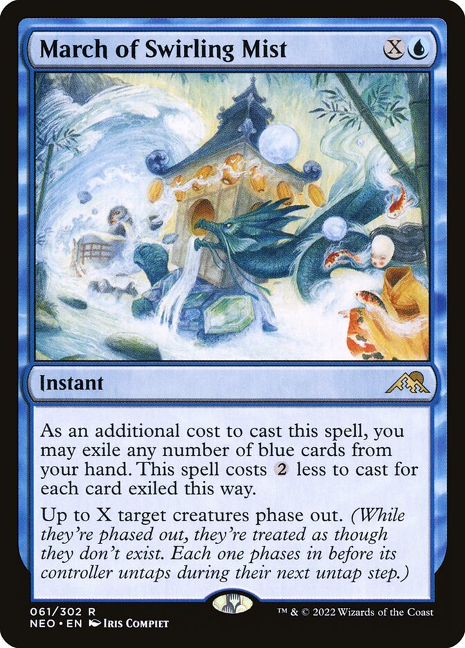 Marcha da Névoa Turbilhonante / March of Swirling Mist - Magic: The Gathering - MoxLand