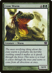 Serpente Terrestre de Craw / Craw Wurm - Magic: The Gathering - MoxLand