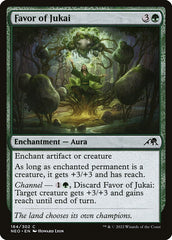 Proteção de Jukai / Favor of Jukai - Magic: The Gathering - MoxLand