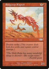 Raptor do Topo da Serra / Ridgetop Raptor - Magic: The Gathering - MoxLand