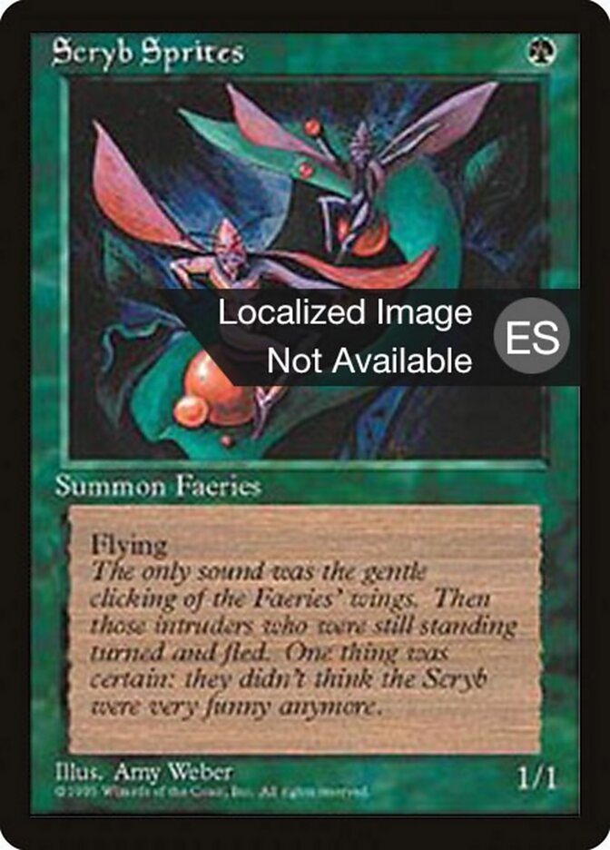 Sílfides da Scryb / Scryb Sprites - Magic: The Gathering - MoxLand