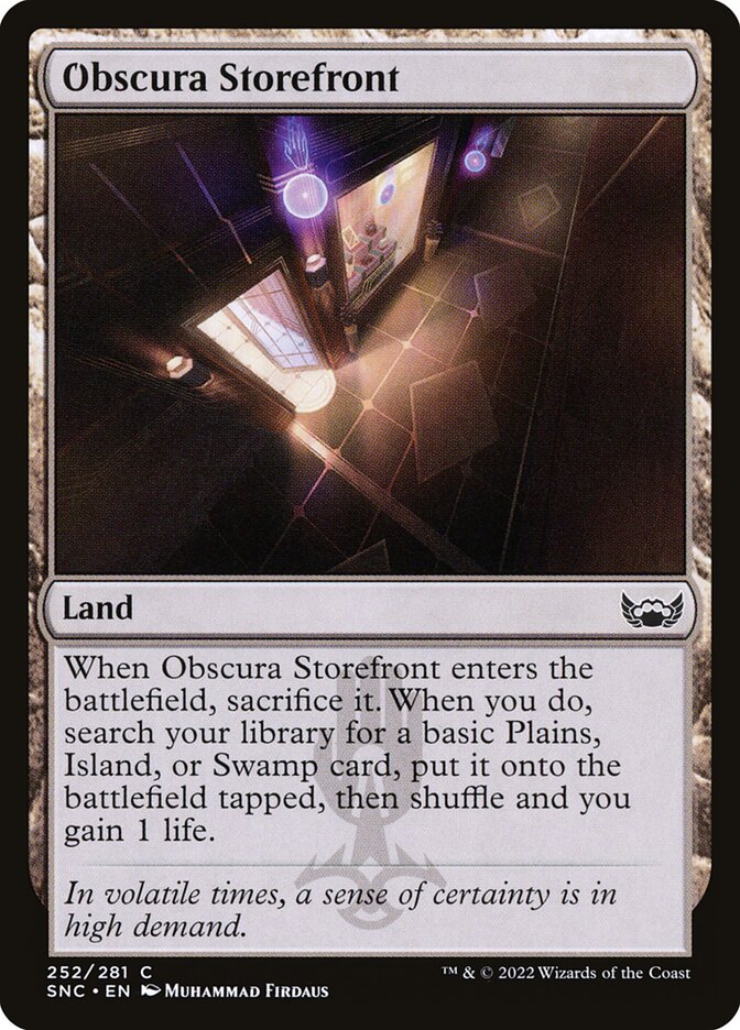 Vitrine dos Obscura / Obscura Storefront - Magic: The Gathering - MoxLand