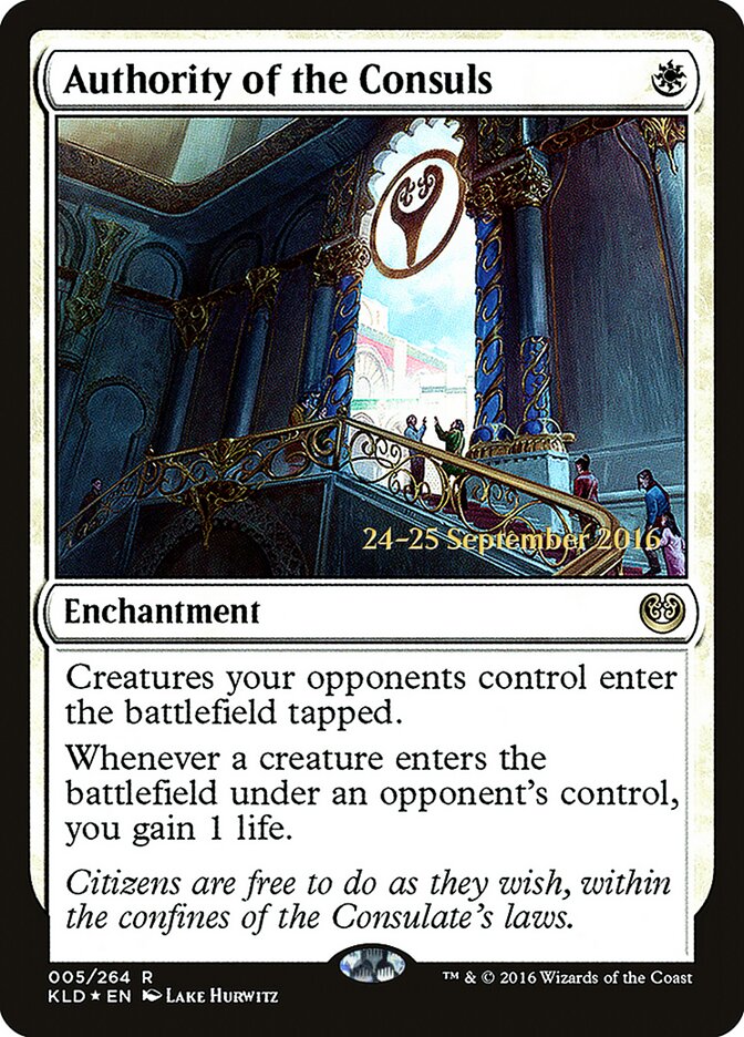 Autoridade dos Cônsules / Authority of the Consuls - Magic: The Gathering - MoxLand