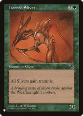 Fractius com Chifres / Horned Sliver - Magic: The Gathering - MoxLand