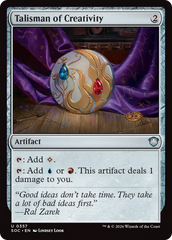 Talismã da Criatividade / Talisman of Creativity - Magic: The Gathering - MoxLand