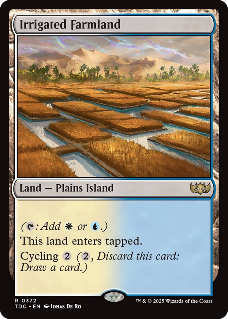 Fazendas Irrigadas / Irrigated Farmland - Magic: The Gathering - MoxLand