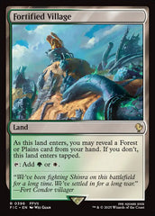 Aldeia Fortificada / Fortified Village - Magic: The Gathering - MoxLand