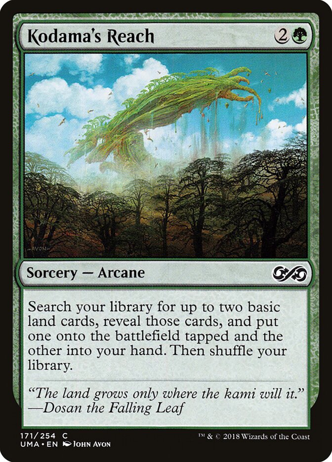 Alcance do Kodama / Kodama's Reach - Magic: The Gathering - MoxLand